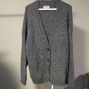 Old Navy Women's Charcoal Cardigan